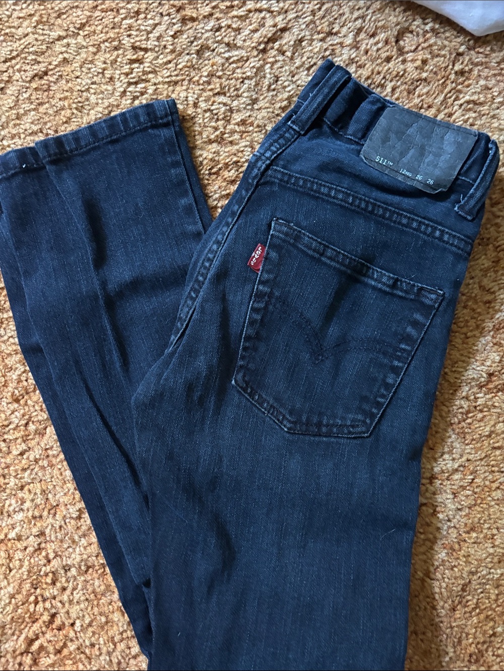 Levi's Boys 511  Dark Blue Straight jeans